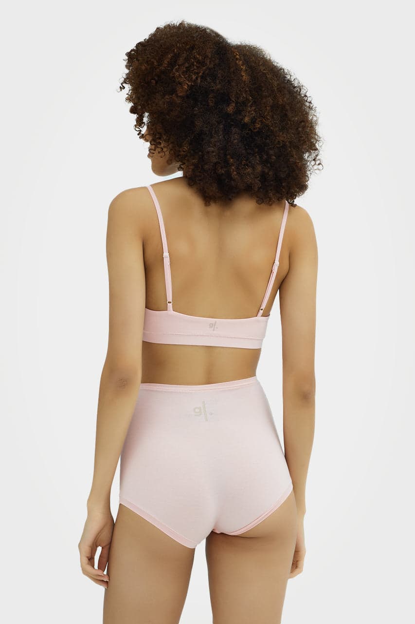 Organic Bamboo Women's High Waist Full Brief