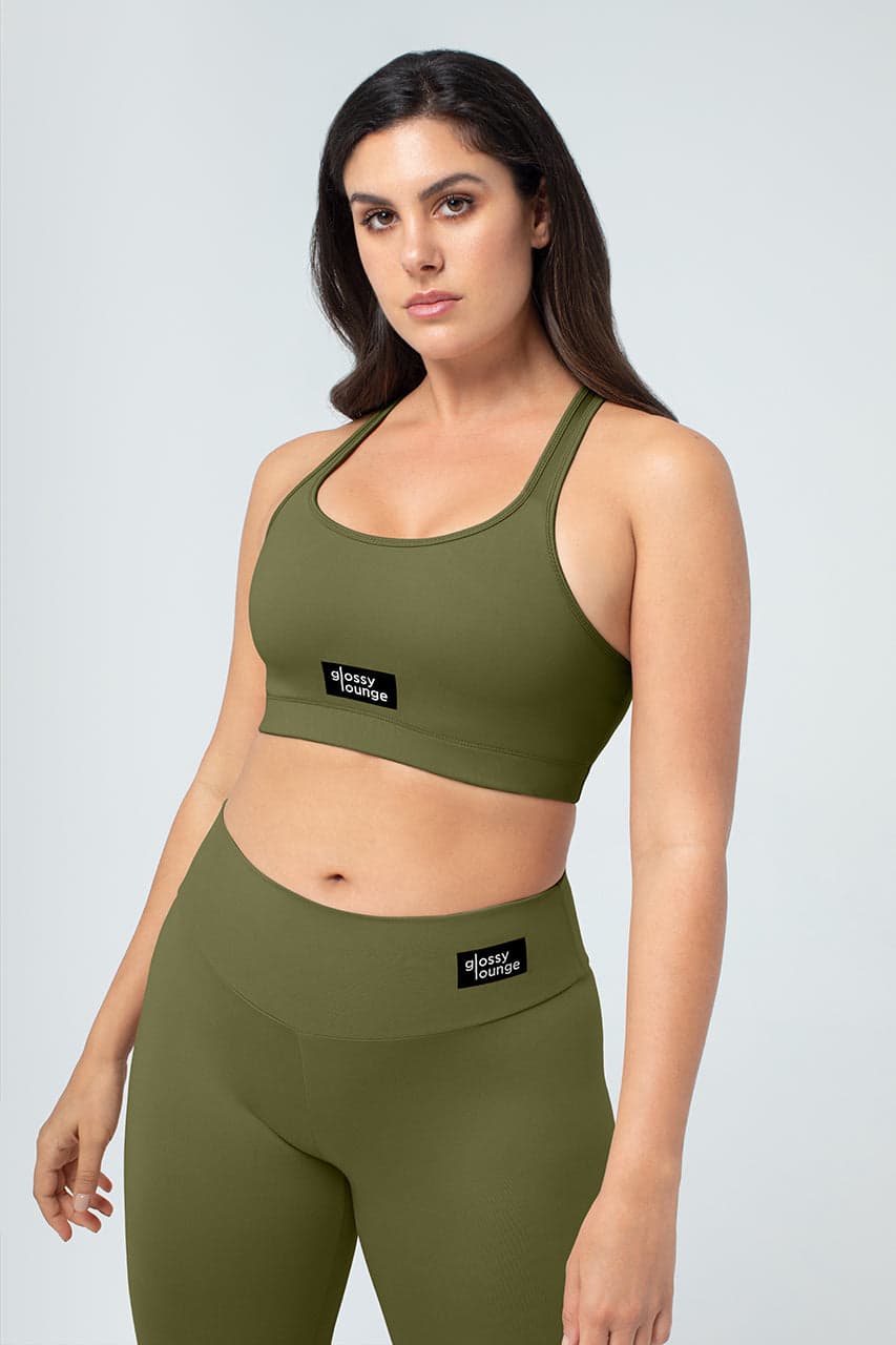 Women's Sustainable Sports Bra Racerback