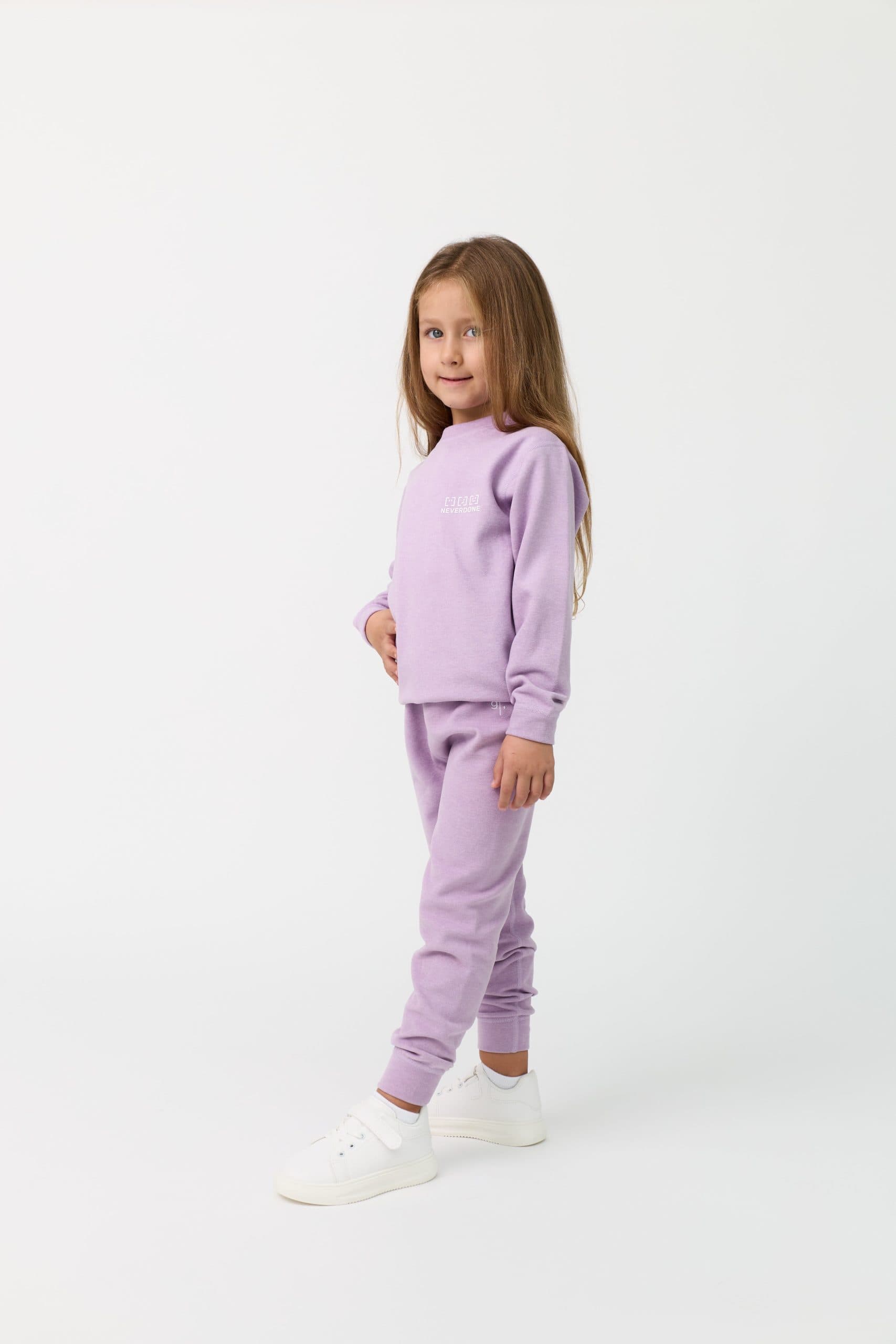 Kids’ unisex cotton sweatshirt & sweatpants set