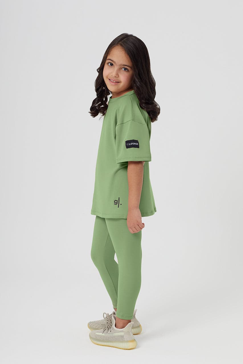 Girls Sustainable Oversized T-shirt